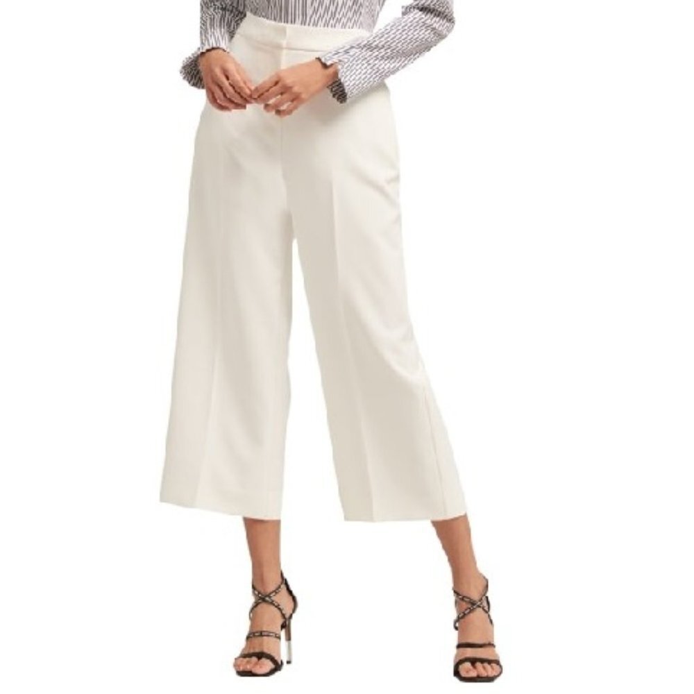 Dkny Cropped Wide-Leg Pants